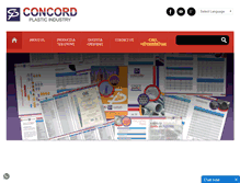 Tablet Screenshot of concordplast.com